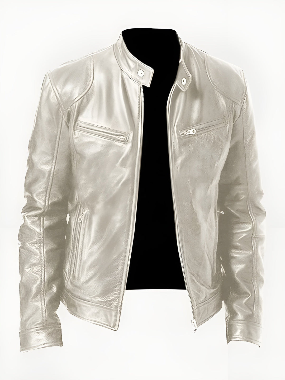 Darian | Sleek Leather Jacket