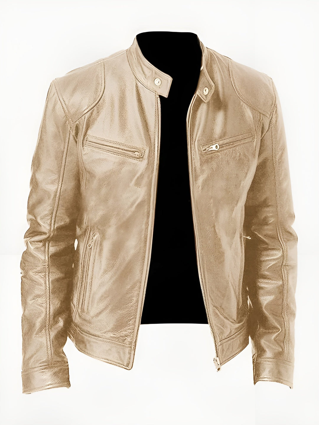 Darian | Sleek Leather Jacket