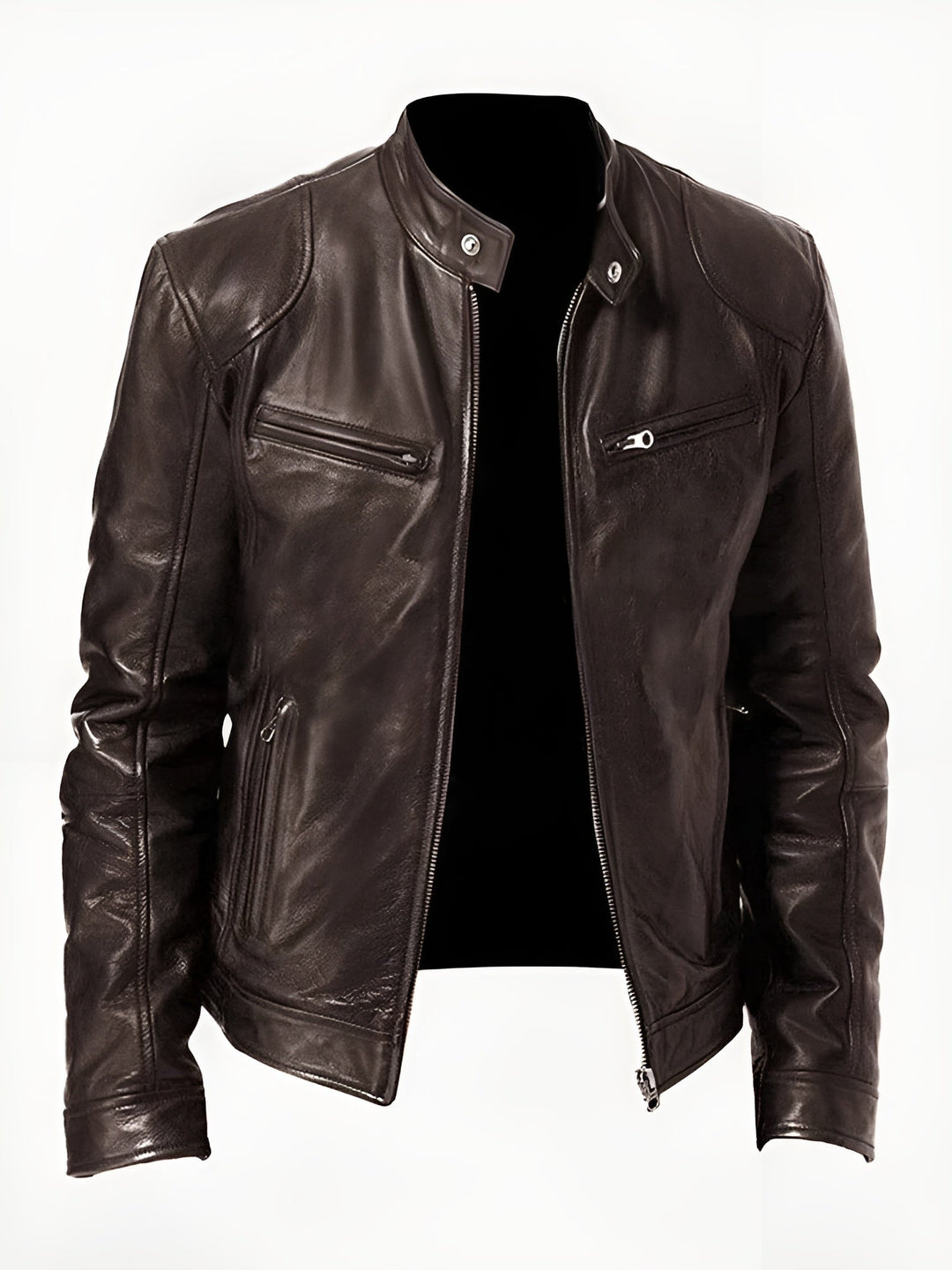 Darian | Sleek Leather Jacket