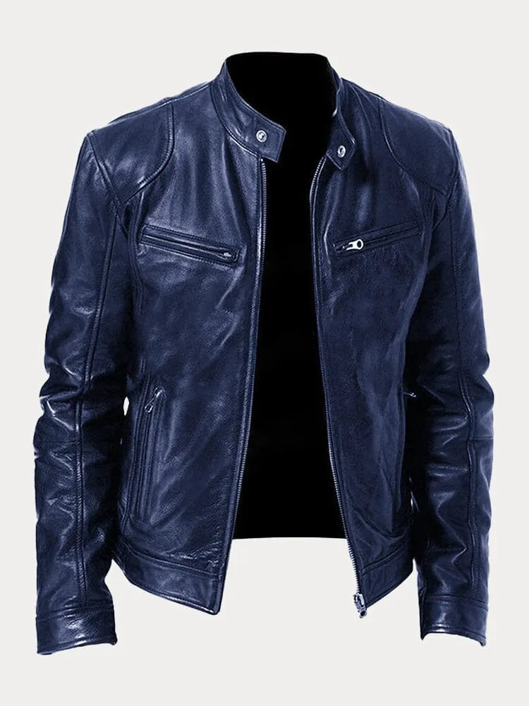 Darian | Sleek Leather Jacket