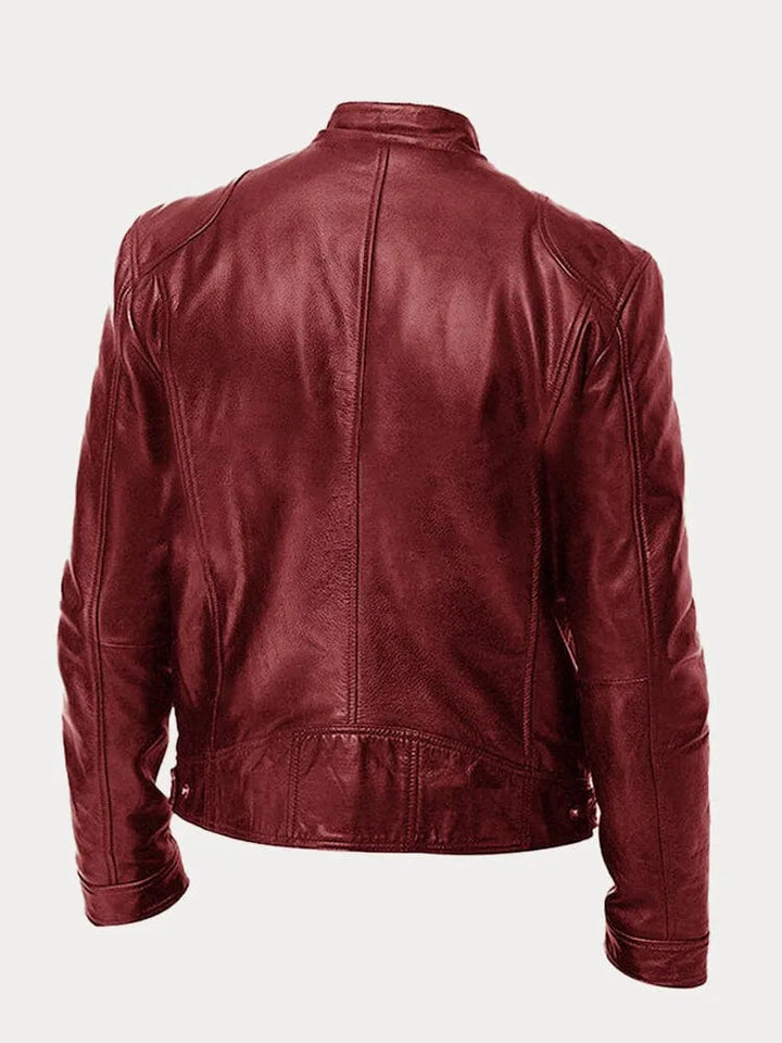 Darian | Sleek Leather Jacket