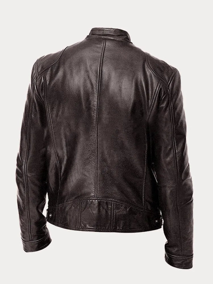 Darian | Sleek Leather Jacket