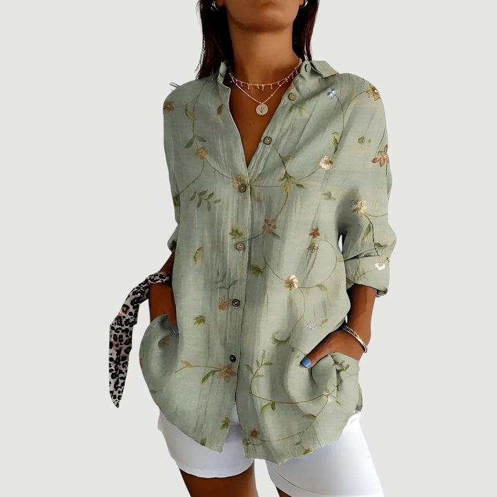 Inara | Geo-Print Blouse